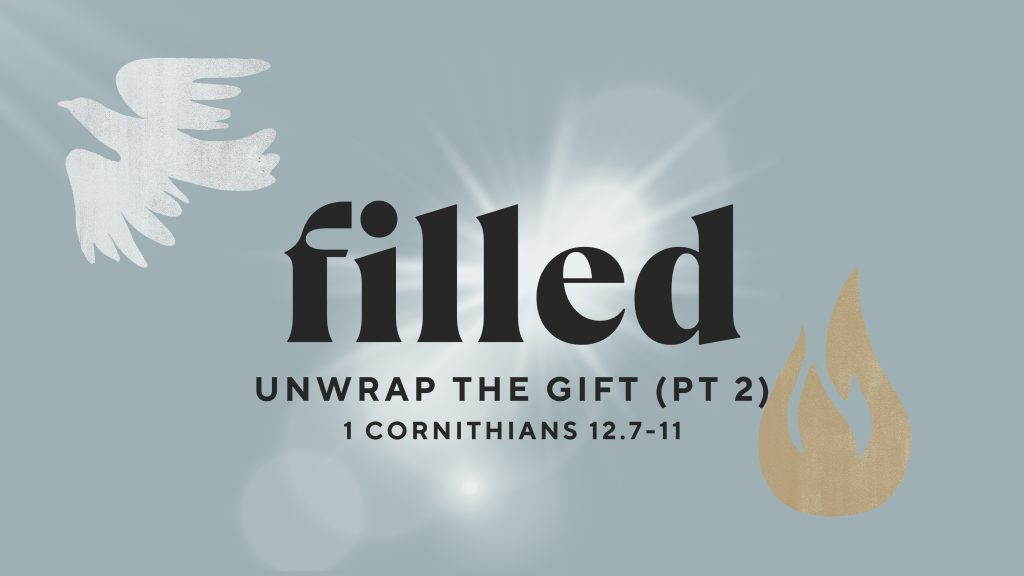 FILLED — UNWRAP THE GIFT (PT 2) – 1 Corinthians 12:7–11